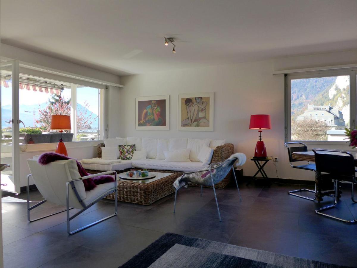 Apartment Panorama Interlaken Bagian luar foto